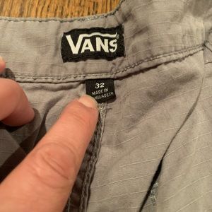 Vans gray shorts size 32 cargo